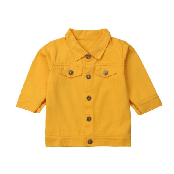 kids baby girls boys denim jacket button coat outerwear autumn solid turn down collar streetwear clothes 2-6t, Blue;gray
kids baby girls boys denim jacket button coat outerwear autumn solid turn down collar streetwear clothes 2-6t, Blue;gray