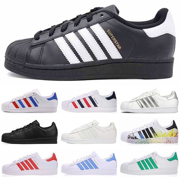 new original superstar casual shoes men women super star black white gold red superstars flat pride mens trainers sports sneakers size 36-44
new original superstar casual shoes men women super star black white gold red superstars flat pride mens trainers sports sneakers size 36-44