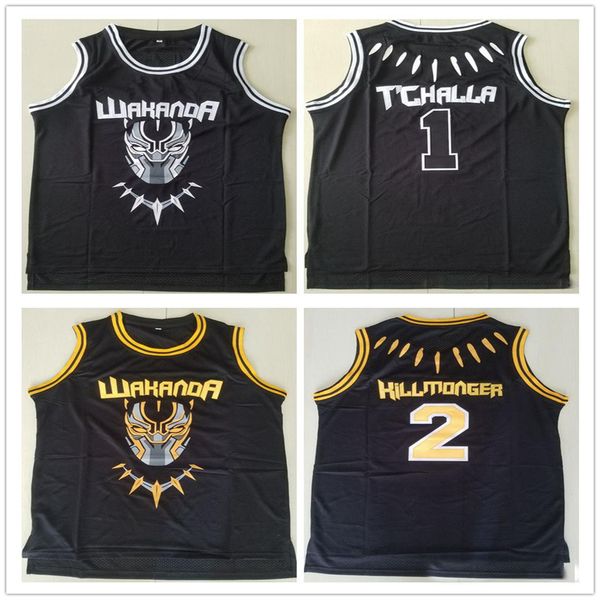 ncaa mens black panther wakanda movie jersey #1 t'challa #2 killmonger basketball jerseys stitched shirts s-xxl mix order, Black;red
ncaa mens black panther wakanda movie jersey #1 t'challa #2 killmonger basketball jerseys stitched shirts s-xxl mix order, Black;red
