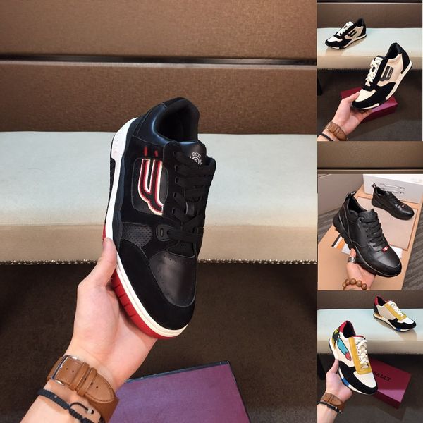 2020 mens luxury designer bally shoes brand sneakers black white trainers fashion men casual leather espadrilles shoes with box
2020 mens luxury designer bally shoes brand sneakers black white trainers fashion men casual leather espadrilles shoes with box