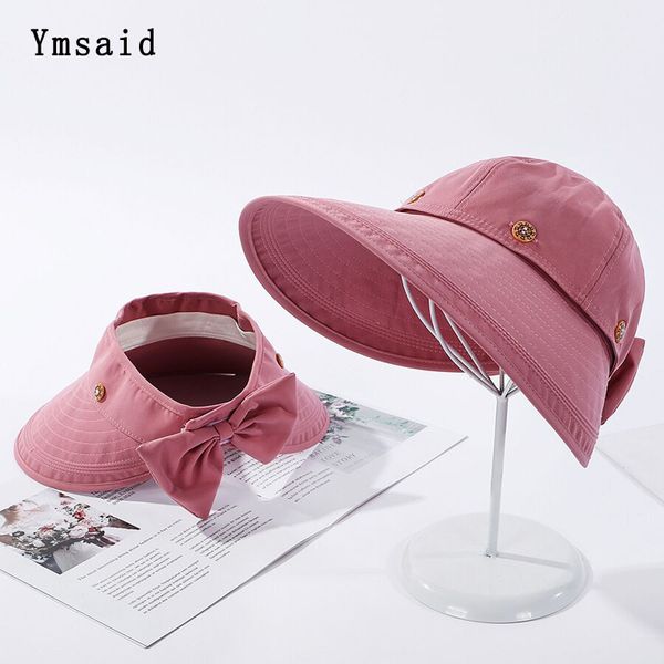 2020 new simple all-match women summer sun hats bowknot foldable sun visor hat wide brim beach hat uv protection female cap, Blue;gray
2020 new simple all-match women summer sun hats bowknot foldable sun visor hat wide brim beach hat uv protection female cap, Blue;gray