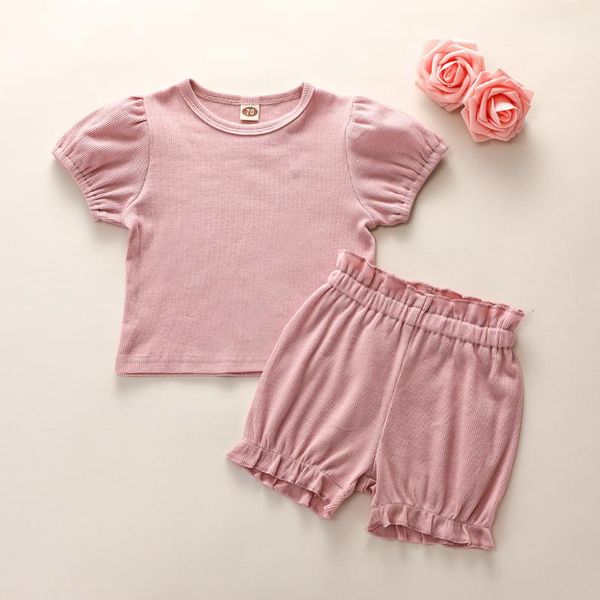 clothing sets 2021 arrival kids clothes baby girls t-shirt summer boys pants shorts patchwork ribbed outfit toddler pajamas, White
clothing sets 2021 arrival kids clothes baby girls t-shirt summer boys pants shorts patchwork ribbed outfit toddler pajamas, White