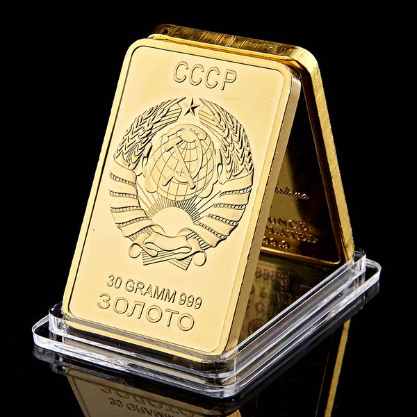 russia gold plated ussr bullion soviet souvenir cccp gold bars collectibles coin of russia medal home decoration
russia gold plated ussr bullion soviet souvenir cccp gold bars collectibles coin of russia medal home decoration