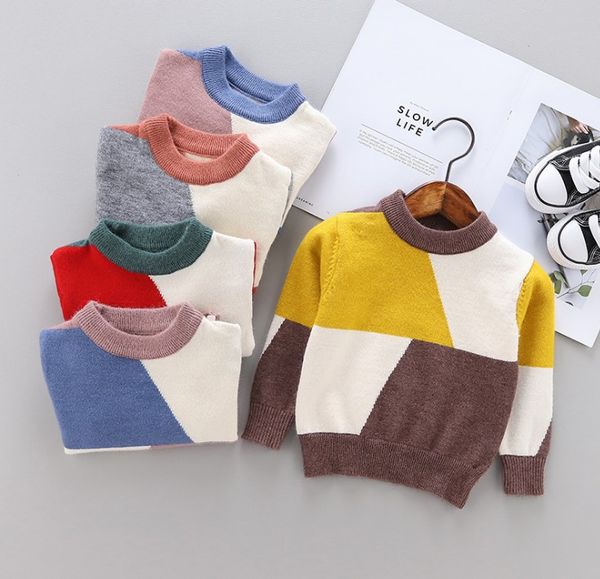 1-7y new 2018 autumn winter boys patchwork knitted sweater 1pc kids fashion style spring autumn sweater girls, Blue
1-7y new 2018 autumn winter boys patchwork knitted sweater 1pc kids fashion style spring autumn sweater girls, Blue