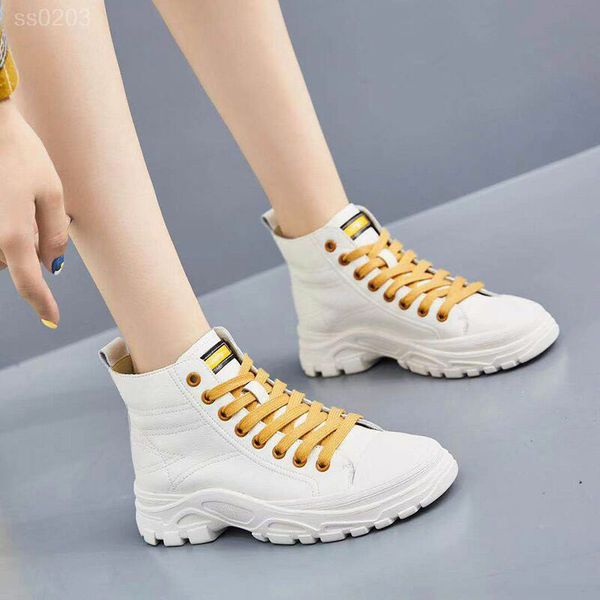 leather high-shoes women's autumn new single boots lace-up boots women's british style martin boots casual sports white shoes, Black
leather high-shoes women's autumn new single boots lace-up boots women's british style martin boots casual sports white shoes, Black