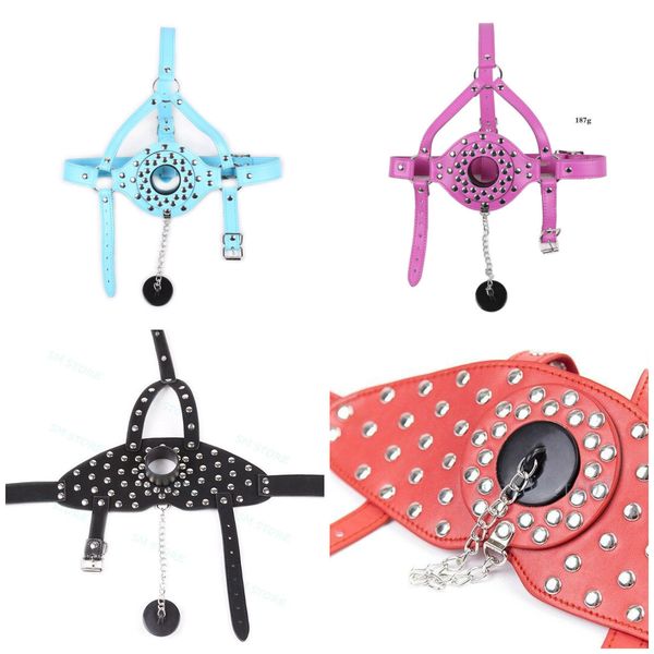 mouth head strap leather plug hole gag stuffer open spiked harness studded new #r52 musfi
mouth head strap leather plug hole gag stuffer open spiked harness studded new #r52 musfi