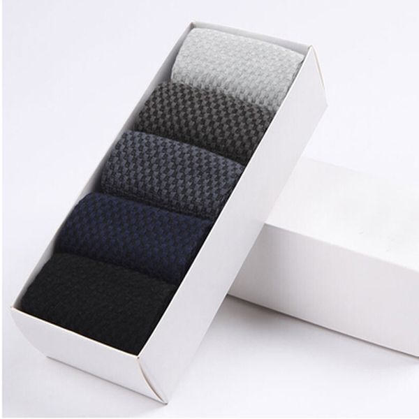 5 pairs with gift box socks bamboo fibre odorless socks commercial autumn winter men male sweat absorbing breathability, Black
5 pairs with gift box socks bamboo fibre odorless socks commercial autumn winter men male sweat absorbing breathability, Black