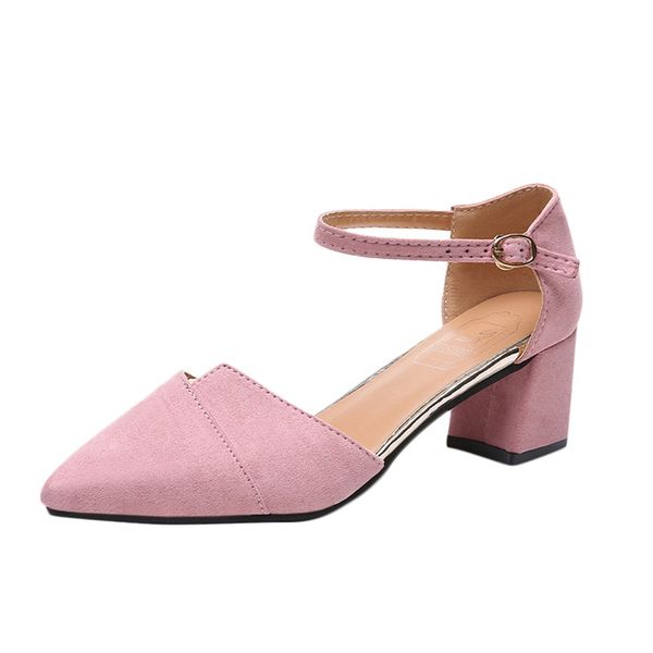 muqgew women high heels shoes female fashion flock pointed toe sewing high heel shallow single pointed round casual shoes women, Black
muqgew women high heels shoes female fashion flock pointed toe sewing high heel shallow single pointed round casual shoes women, Black