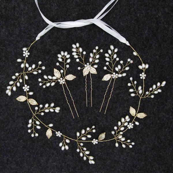 crystal headbands wedding hair accessories handmade hair decoration pearl rhinestone head wear ornament for bride girls, Golden;white
crystal headbands wedding hair accessories handmade hair decoration pearl rhinestone head wear ornament for bride girls, Golden;white