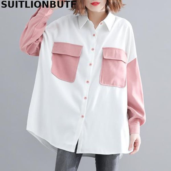 suitlionbutf 2020 весна плюс размер блуза женщины whitepink лоскутная сыпучие blusas mujer batwingsleeve de moda вадим рубашка vintage, White
suitlionbutf 2020 весна плюс размер блуза женщины whitepink лоскутная сыпучие blusas mujer batwingsleeve de moda вадим рубашка vintage, White