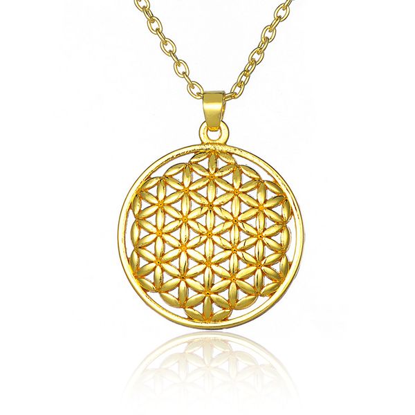classical flower of life buddhist necklace long chain seed of life sacred geometry jewelry fleur de vie yoga namaste necklace, Silver
classical flower of life buddhist necklace long chain seed of life sacred geometry jewelry fleur de vie yoga namaste necklace, Silver