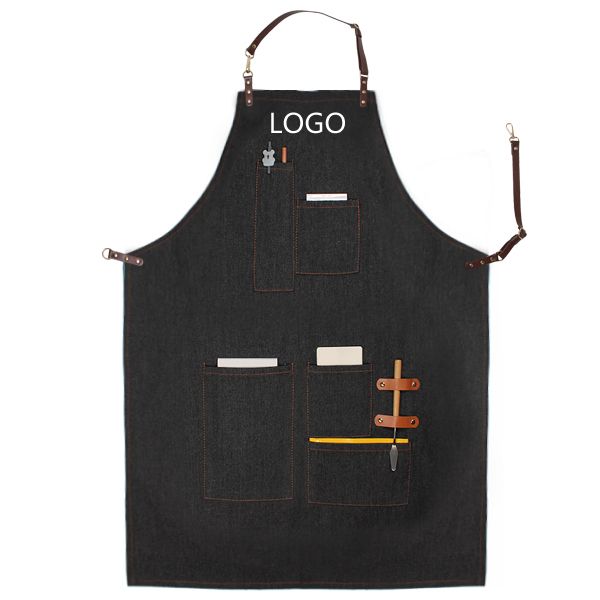 senyue denim bbq apron bib kitchen apron for women men barber cooking restaurant waitress print logo
senyue denim bbq apron bib kitchen apron for women men barber cooking restaurant waitress print logo
