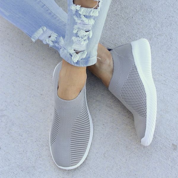 women knitted vulcanized sneakers flat shoes slip on sock air mesh sneakers flat casual breathable lightweight shoes cj191226, Black
women knitted vulcanized sneakers flat shoes slip on sock air mesh sneakers flat casual breathable lightweight shoes cj191226, Black