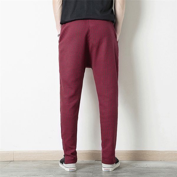 2018 new style fashion men causal pants long trousers fitness workout plaid with pocket zipper loose, Black
2018 new style fashion men causal pants long trousers fitness workout plaid with pocket zipper loose, Black