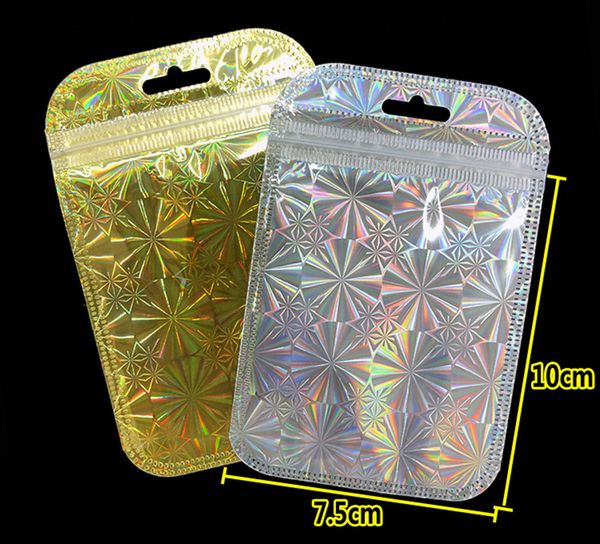 300pcs/lot laser gold/silver aluminum foil bag self sealing plastic jewelry data line storage bags zip lock baggies package
300pcs/lot laser gold/silver aluminum foil bag self sealing plastic jewelry data line storage bags zip lock baggies package