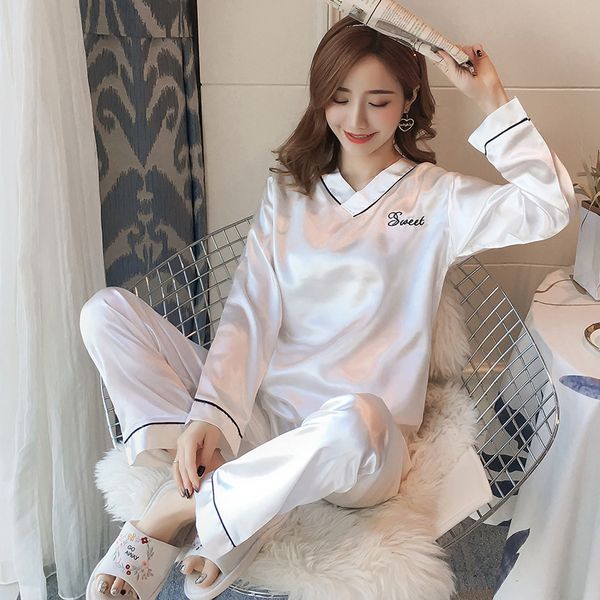 fashion women pyjama cute wear leisure girl clothes long sleeved women pajamas for fall winter pyjamas sets nightwear, Blue;gray
fashion women pyjama cute wear leisure girl clothes long sleeved women pajamas for fall winter pyjamas sets nightwear, Blue;gray