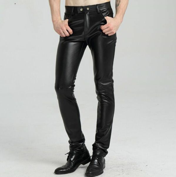 #2216 spring autumn 2020 mens joggers skinny pu faux leather men black hip hop motorcycle thin fleece tight pu trousers casual
#2216 spring autumn 2020 mens joggers skinny pu faux leather men black hip hop motorcycle thin fleece tight pu trousers casual