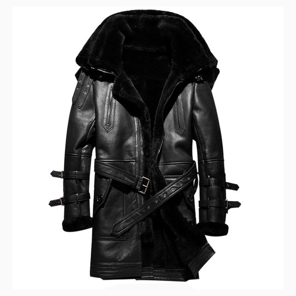 мужчины долго утолщаются 100% натуральная овчина шуба подлинная полная шкура овцы стрижка мужская зимняя куртка черный мужской мех верхняя о, Black
мужчины долго утолщаются 100% натуральная овчина шуба подлинная полная шкура овцы стрижка мужская зимняя куртка черный мужской мех верхняя о, Black