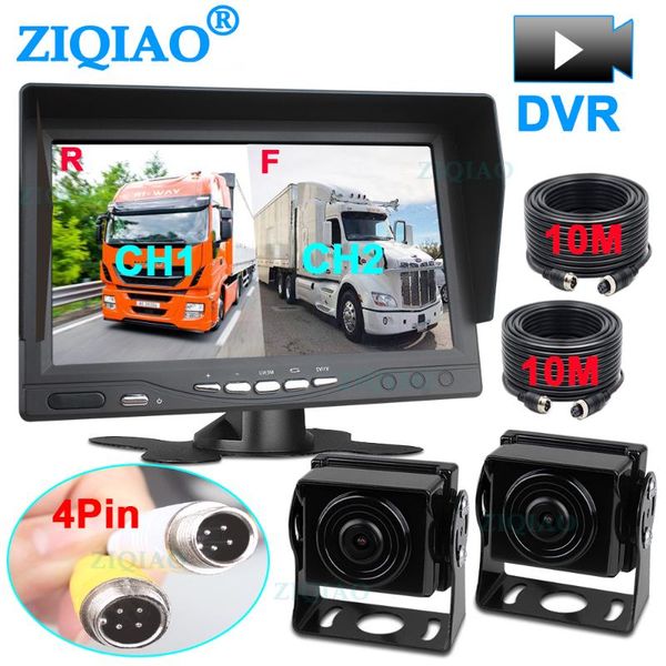 ziqiao 7" ahd 2 split screen 2ch monitor dvr sd recorder for bus truck rv van harvester dual camera ahd parking monitor system car
ziqiao 7" ahd 2 split screen 2ch monitor dvr sd recorder for bus truck rv van harvester dual camera ahd parking monitor system car
