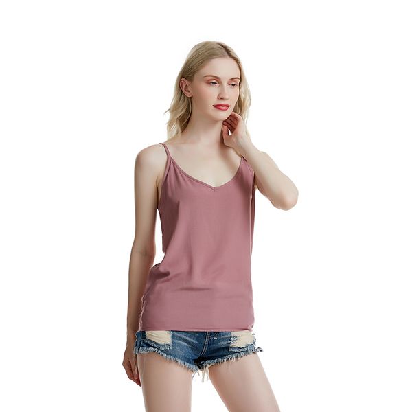 women solid colors strap 2019 summer female v-neck backless camis club camisoles ladies casual cami, White
women solid colors strap 2019 summer female v-neck backless camis club camisoles ladies casual cami, White
