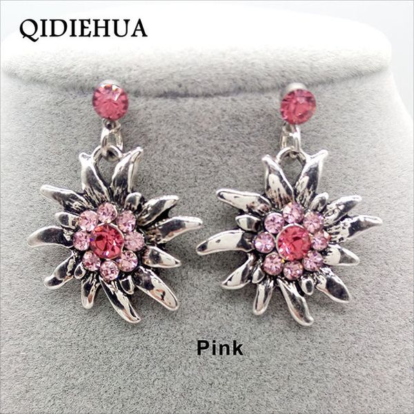 2pair/bag fashion edelweiss earrings zinc alloy antique silver dangle drop earrings women the most popular oktoberfest jewelry
2pair/bag fashion edelweiss earrings zinc alloy antique silver dangle drop earrings women the most popular oktoberfest jewelry