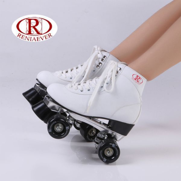 reniaever double roller skates, skating shoe, gift girls black wheels roller shoe, figure skates,white ing
reniaever double roller skates, skating shoe, gift girls black wheels roller shoe, figure skates,white ing