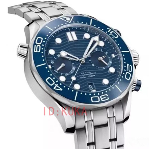 2020 classic mens watch 300m bond 007 diver timing function quarz movement dial 43.5mm relojes steel band wristwatches, Slivery;brown
2020 classic mens watch 300m bond 007 diver timing function quarz movement dial 43.5mm relojes steel band wristwatches, Slivery;brown