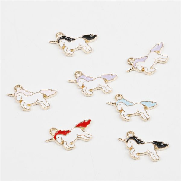 10pcs/lots fashion cute enamel unicorn charms pendant for necklace earring bracelet diy jewelry findings making, Bronze;silver
10pcs/lots fashion cute enamel unicorn charms pendant for necklace earring bracelet diy jewelry findings making, Bronze;silver