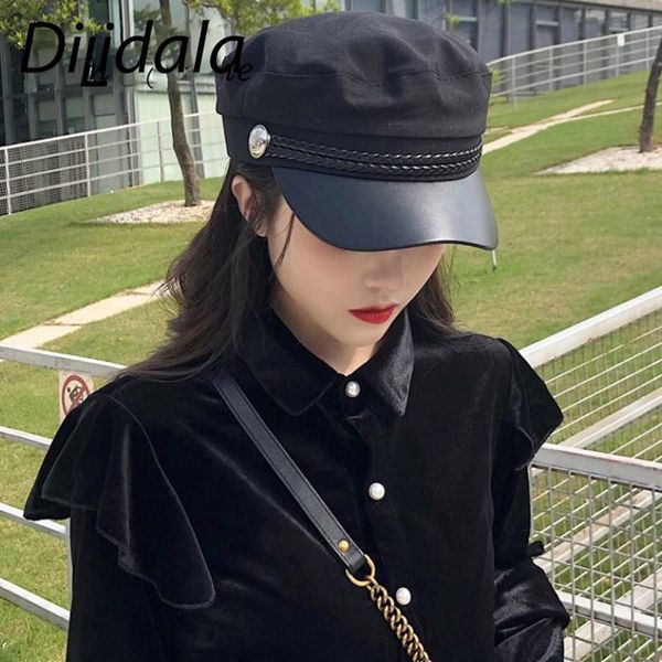 dilidala baseball caps women large sizes for korean version winter suits flat navy hat wild retro fashion hat female, Blue;gray
dilidala baseball caps women large sizes for korean version winter suits flat navy hat wild retro fashion hat female, Blue;gray