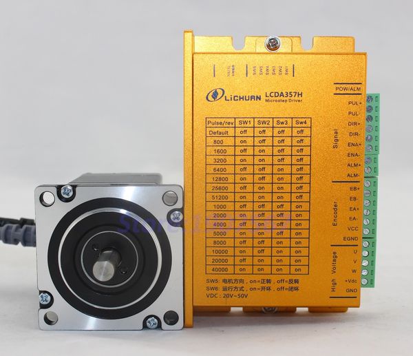 2n.m for cnc machines parts of nema23 hybrid step servo closed loop motor kit lcda357h+lc57h380
2n.m for cnc machines parts of nema23 hybrid step servo closed loop motor kit lcda357h+lc57h380