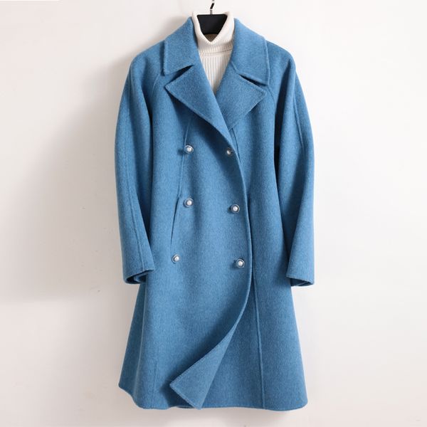 litvriyh new style women coats pure wool coats women jackets turn-down collar double-sided fabric female cardigan outwear warm, Black
litvriyh new style women coats pure wool coats women jackets turn-down collar double-sided fabric female cardigan outwear warm, Black