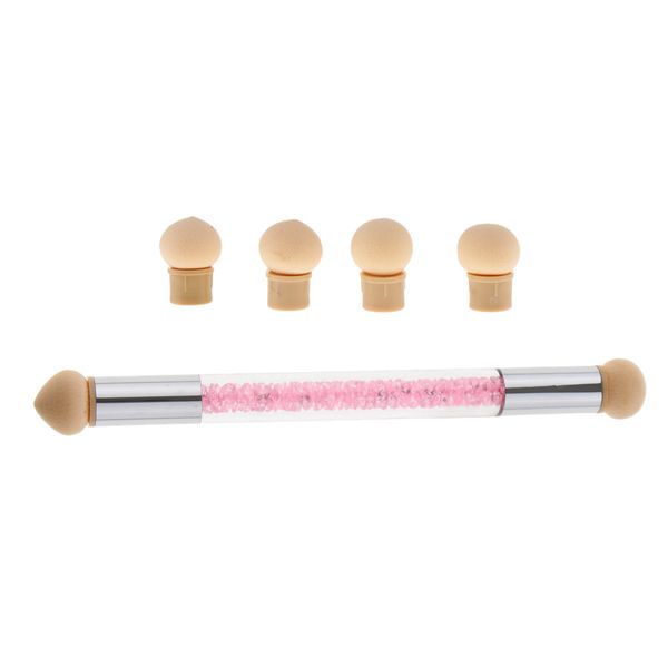 nail art sponge кисть, живопись расставить gradient shading uv gel pen - dual head (розовый
nail art sponge кисть, живопись расставить gradient shading uv gel pen - dual head (розовый