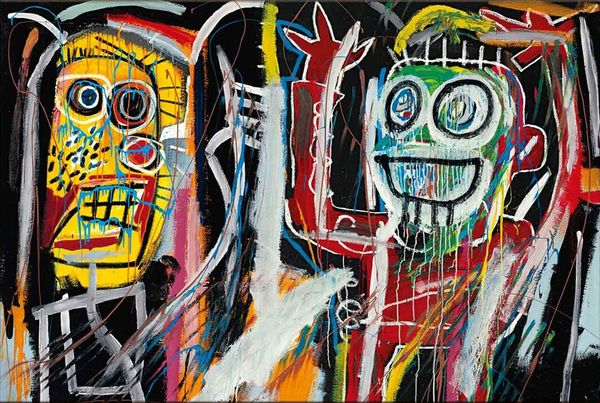 jean michel basquiat "dustheads"home decor handpainted &hd print oil paintings on canvas wall art pictures a237
jean michel basquiat "dustheads"home decor handpainted &hd print oil paintings on canvas wall art pictures a237