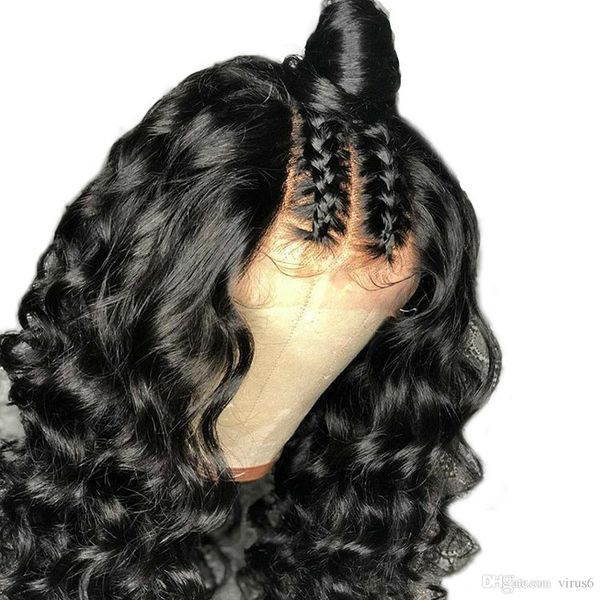 pre plucked 360 lace frontal wig human hair with baby hair wavy lace front wig peruvian lace front human hair wigs for women, Black
pre plucked 360 lace frontal wig human hair with baby hair wavy lace front wig peruvian lace front human hair wigs for women, Black