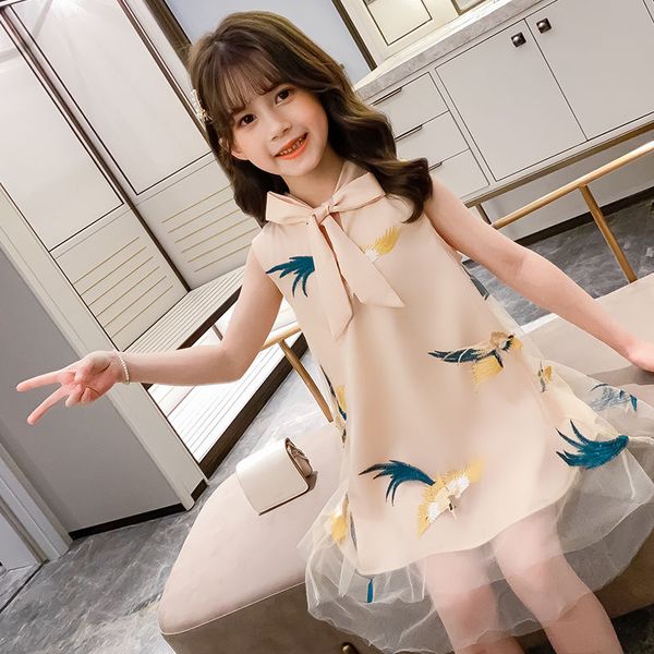 girls dress summer clothing children chinese-style princess dresses costume baby girl embroidery fairy dress for 10 12 14 years, Red;yellow 
girls dress summer clothing children chinese-style princess dresses costume baby girl embroidery fairy dress for 10 12 14 years, Red;yellow