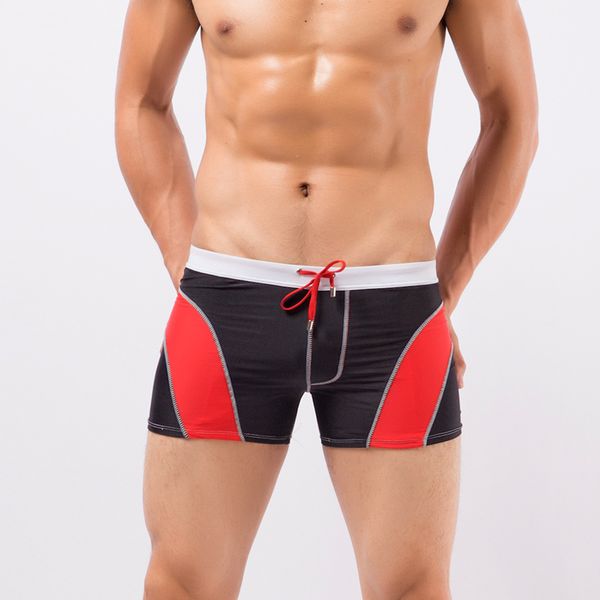 sell patchwork swim boxers men's swimwear comfortable low-waist men's swimming trunks
sell patchwork swim boxers men's swimwear comfortable low-waist men's swimming trunks