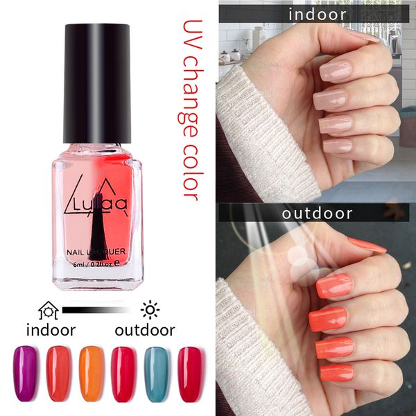 lulaa nail polish 6 colors light change finger color nails art light summer gelpolish temperature changed color polish nails art
lulaa nail polish 6 colors light change finger color nails art light summer gelpolish temperature changed color polish nails art