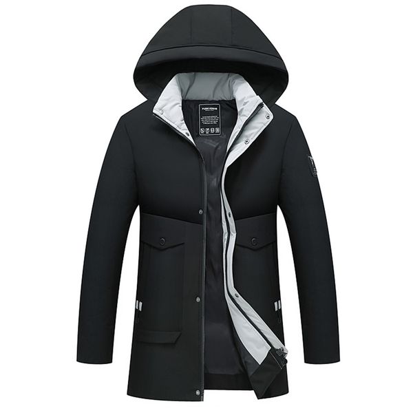 big size men's park 2020 new style for men in autumn and winter coats casual solid keep warm outdoor parka casaco masculino, Black
big size men's park 2020 new style for men in autumn and winter coats casual solid keep warm outdoor parka casaco masculino, Black