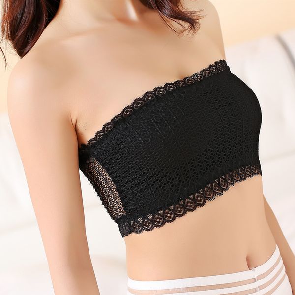 lace strapless wei xiong bottoming female underwear-emptied students without the thoracic pad wrapped chest factory direct, Black;white
lace strapless wei xiong bottoming female underwear-emptied students without the thoracic pad wrapped chest factory direct, Black;white