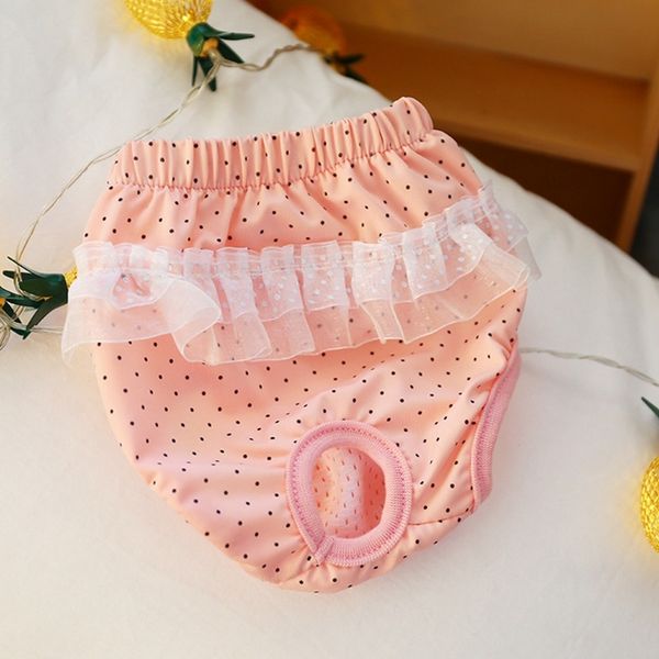 puppy physiological pants lace edge dog underwear diapers sanitary washable female dog shorts panties menstruation briefs dog apparel
puppy physiological pants lace edge dog underwear diapers sanitary washable female dog shorts panties menstruation briefs dog apparel