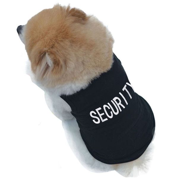 100% cotton pet clothes cool cat security costume for cats small dogs spring & summer puppy kitty cat vest t shirt clothing
100% cotton pet clothes cool cat security costume for cats small dogs spring & summer puppy kitty cat vest t shirt clothing