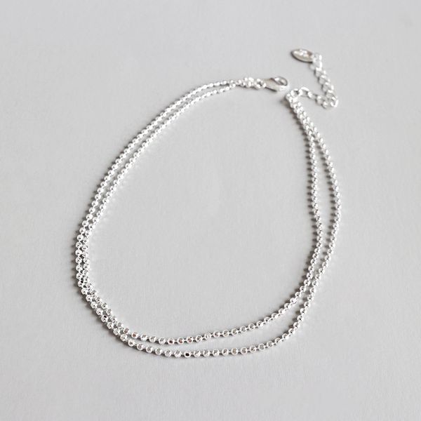 authentic 925 sterling silver multi-layers & small lucky round ball beads anklet bracelet adjust fine jewelry tls126, Red;blue
authentic 925 sterling silver multi-layers & small lucky round ball beads anklet bracelet adjust fine jewelry tls126, Red;blue