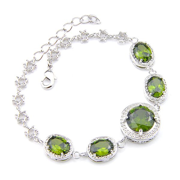 luckyshine jewelry natural shiny olive peridot gems for women 925 silver chain bracelets holiday gift 8inch free, Golden;silver
luckyshine jewelry natural shiny olive peridot gems for women 925 silver chain bracelets holiday gift 8inch free, Golden;silver