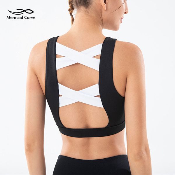 mermaid curve 2019 beauty back cross bra underwear fitness women gather yoga bra shockproof wide shoulder strap sports, White;black
mermaid curve 2019 beauty back cross bra underwear fitness women gather yoga bra shockproof wide shoulder strap sports, White;black
