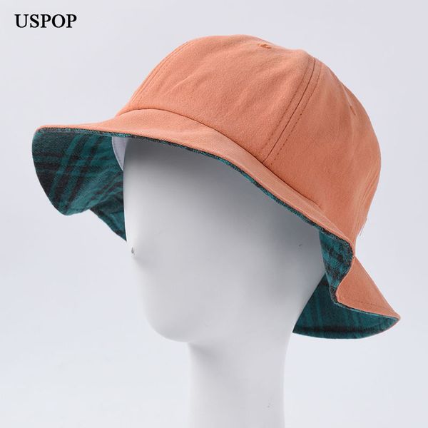 uspop 2020 new women hats cute bucket hats short brim dome plaid patchwork bucket hat female spring summer
uspop 2020 new women hats cute bucket hats short brim dome plaid patchwork bucket hat female spring summer