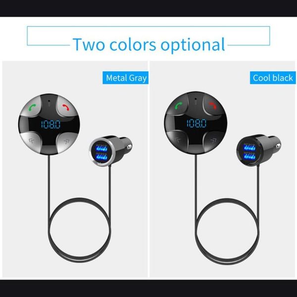 bluetooth fm transmitter wireless car kit mp3 audio player bluetooth hands-support tf card car charging 4.2
bluetooth fm transmitter wireless car kit mp3 audio player bluetooth hands-support tf card car charging 4.2