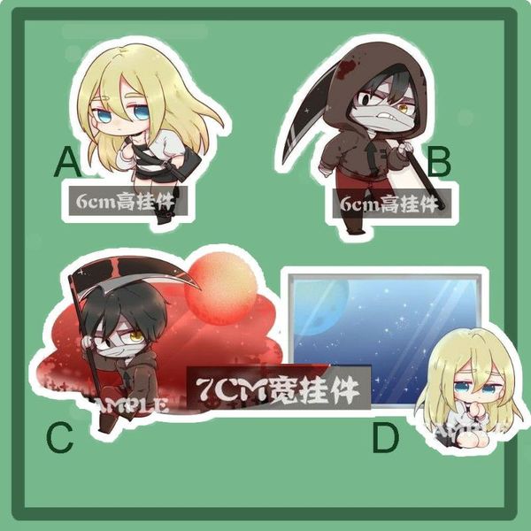 satsuriku no tenshi angels of death ray zack scene acrylic keychain strap cute, Silver
satsuriku no tenshi angels of death ray zack scene acrylic keychain strap cute, Silver