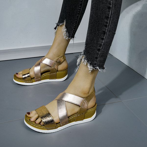 women sandals 2020 fashion women summer beach roman sandal ladies open toe flat sandal casual female shoes, Black
women sandals 2020 fashion women summer beach roman sandal ladies open toe flat sandal casual female shoes, Black