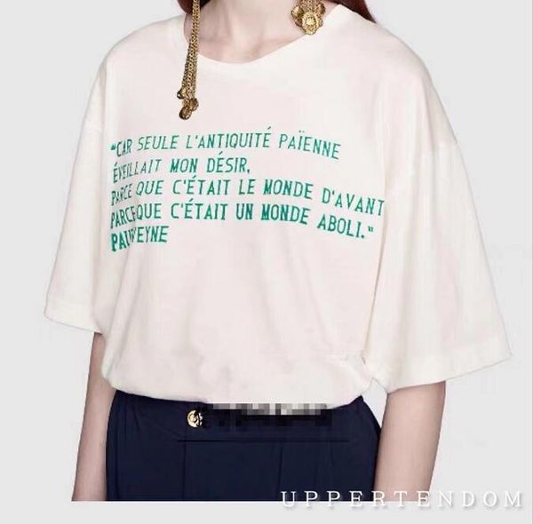 luxury vintage дизайнерские мужчины женщины футболки моды классический логотип футболки ранней весной 2020 короткий рукав круглый шею топ то, White
luxury vintage дизайнерские мужчины женщины футболки моды классический логотип футболки ранней весной 2020 короткий рукав круглый шею топ то, White