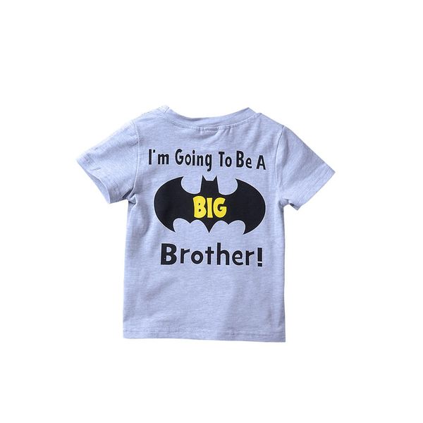 new casual big brother kids baby boy cotton short sleeve t-shirt clothes summer 1-6t, Blue
new casual big brother kids baby boy cotton short sleeve t-shirt clothes summer 1-6t, Blue